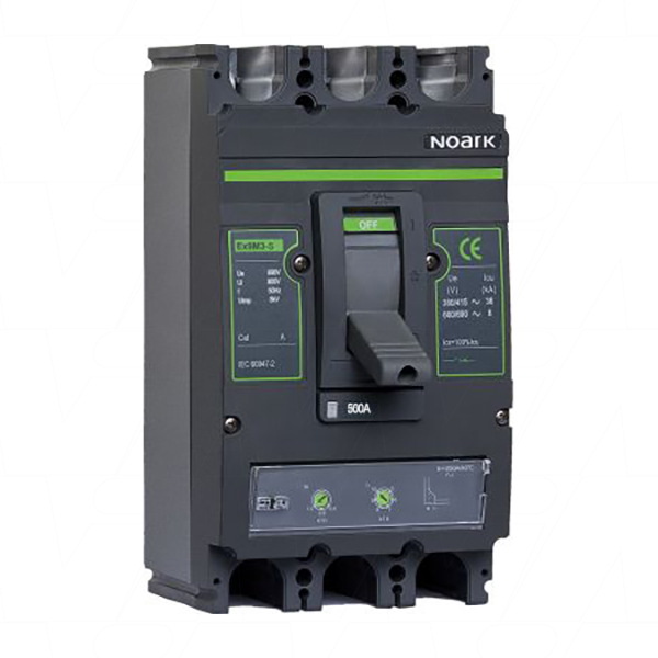 N27019 Noark MCCB EX9MD4B 500A 750V 3 Pole DC Circuit Breaker